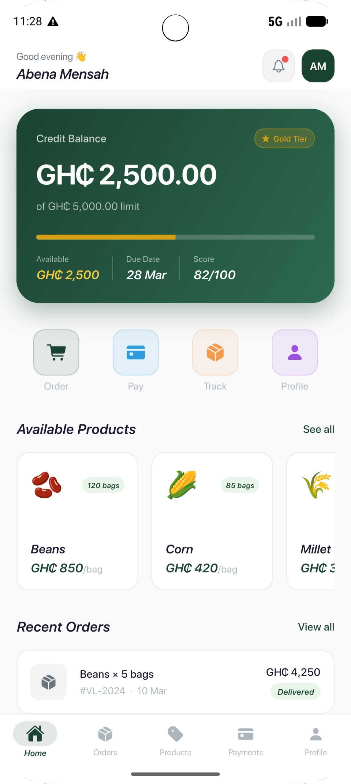 Velamon Trade app preview